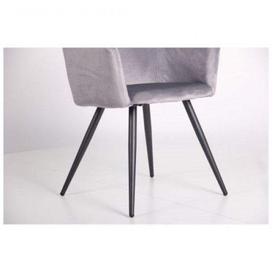 Кресло Lynette black/silver AMF Кресло Lynette black/silver AMF
