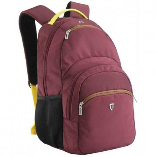 Рюкзак для ноутбука SUMDEX 16&& burgundy-yellow (PON-391OR) Рюкзак для ноутбука SUMDEX 16&& burgundy-yellow (PON-391OR)