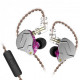 Headphones KZ ZSN Pro with microphone Purple (F00247603) Headphones KZ ZSN Pro with microphone Purple (F00247603)