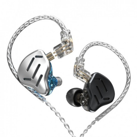 Наушники KZ ZAX с микрофоном Silver (F00247594) Наушники KZ ZAX с микрофоном Silver (F00247594)