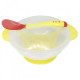 Set Bambi NP13 suction plate with lid and spoon 300 ml Yellow Set Bambi NP13 suction plate with lid and spoon 300 ml Yellow