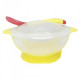 Set Bambi NP13 suction plate with lid and spoon 300 ml Yellow Set Bambi NP13 suction plate with lid and spoon 300 ml Yellow
