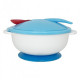 Set Bambi NP16 suction plate with lid and spoon 300 ml Blue Set Bambi NP16 suction plate with lid and spoon 300 ml Blue