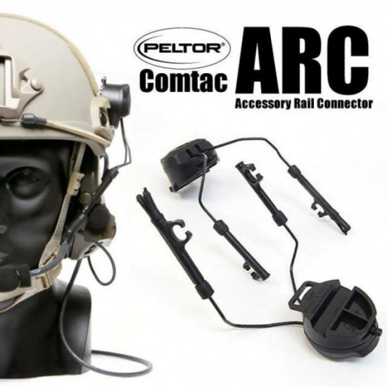Адаптер Peltor Comtac ARC Headband Conversion Чорний 7700000023001 Адаптер Peltor Comtac ARC Headband Conversion Чорний 7700000023001