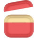 Двоколірний чохол AhaStyle для Apple AirPods Pro Red Yellow (AHA-0P200-RRY) Двоколірний чохол AhaStyle для Apple AirPods Pro Red Yellow (AHA-0P200-RRY)