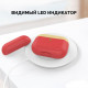 Двоколірний чохол AhaStyle для Apple AirPods Pro Red Yellow (AHA-0P200-RRY) Двоколірний чохол AhaStyle для Apple AirPods Pro Red Yellow (AHA-0P200-RRY)