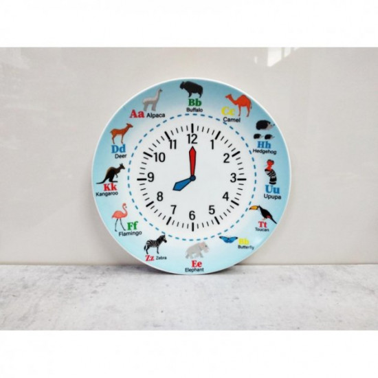 Children's tableware set Amusing Clock 3 items Milika M0690-KS-2006 Children's tableware set Amusing Clock 3 items Milika M0690-KS-2006