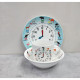 Children's tableware set Amusing Clock 3 items Milika M0690-KS-2006 Children's tableware set Amusing Clock 3 items Milika M0690-KS-2006
