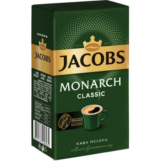 Кава мелена Jacobs Monarch Classic 230 г (4820187048932) Кава мелена Jacobs Monarch Classic 230 г (4820187048932)