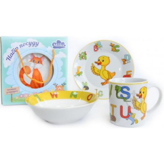 Set of children's dishes Milika Smarty 3 ave. Set of children's dishes Milika Smarty 3 ave.