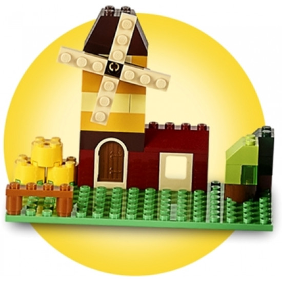 Коробка кубиков для творческого конструирования LEGO Classic 484 детали (10696) Коробка кубиков для творческого конструирования LEGO Classic 484 детали (10696)
