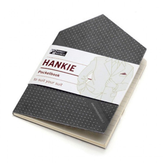  Записная книжка Hankie Pocketbook Monkey Business Серая