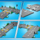 LEGO City Town Road Plates 112 pieces (60304) LEGO City Town Road Plates 112 pieces (60304)