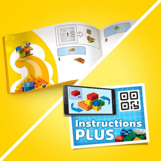 LEGO Classic Construction Set Transparent Creative Bricks 500 Pieces (11013) LEGO Classic Construction Set Transparent Creative Bricks 500 Pieces (11013)