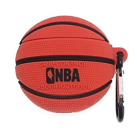Чохол для навушників AirPods Pro баскетбольний м'яч NBA multicolour Чохол для навушників AirPods Pro баскетбольний м'яч NBA multicolour