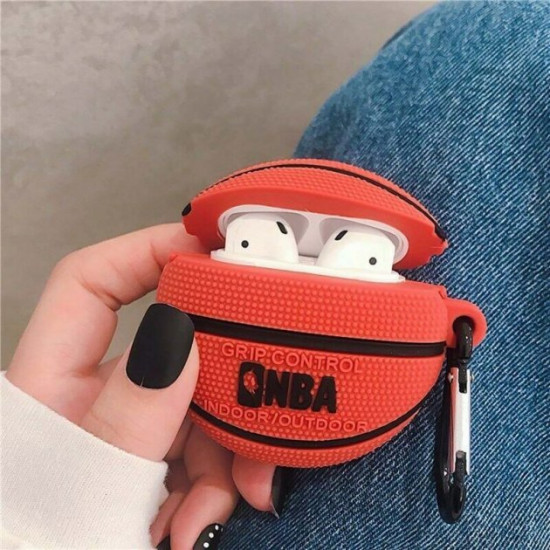 Чохол для навушників AirPods Pro баскетбольний м'яч NBA multicolour Чохол для навушників AirPods Pro баскетбольний м'яч NBA multicolour