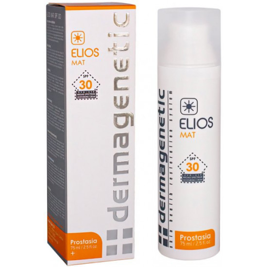 Сонцезахисний крем Dermagenetic Elios SPF 30 з ефектом матування 75 мл (5200122801539) Сонцезахисний крем Dermagenetic Elios SPF 30 з ефектом матування 75 мл (5200122801539)