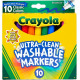 Crayola Ultra Clean Washable Markers Set of 10 (58-7851) Crayola Ultra Clean Washable Markers Set of 10 (58-7851)