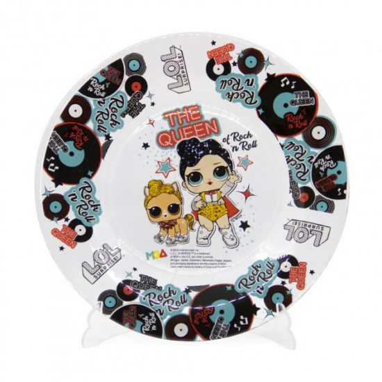 Glass plate LOLSurprise! The Queen d. 19.6 cm Glass plate LOLSurprise! The Queen d. 19.6 cm