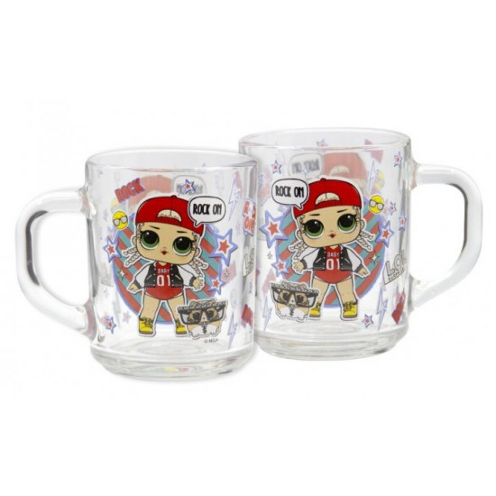 Чашка стеклянная Green Tea L.O.L.Surprise! MC Swag 200 мл (07с1335) Чашка стеклянная Green Tea L.O.L.Surprise! MC Swag 200 мл (07с1335)