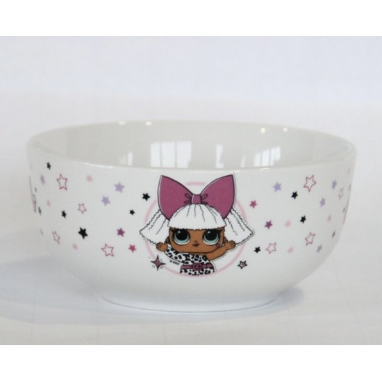 Пиала фарфоровая L.O.L.Surprise! Diva д.13,0см 500мл Пиала фарфоровая L.O.L.Surprise! Diva д.13,0см 500мл