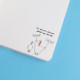 Notepad at the dot with Goose Learning light