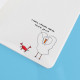 Notepad at the dot with Goose Learning light