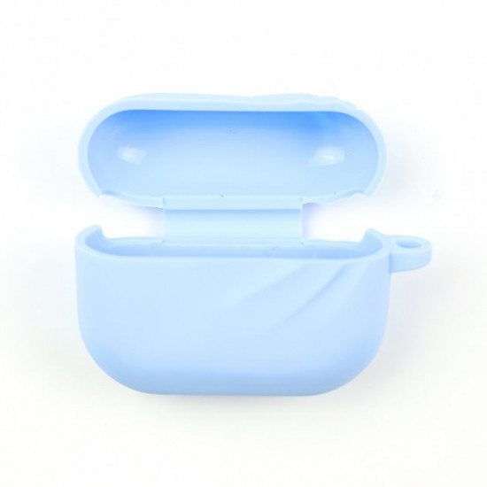 Чохол U-Like Silicone Protective Case для Airpods Pro Wave Небесно Синій Чохол U-Like Silicone Protective Case для Airpods Pro Wave Небесно Синій