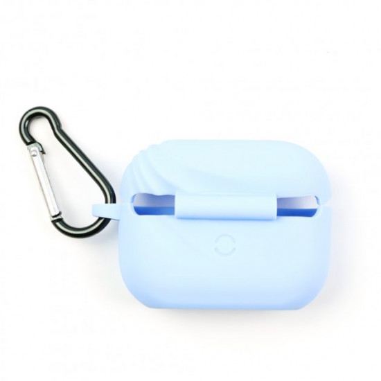 Чохол U-Like Silicone Protective Case для Airpods Pro Wave Небесно Синій Чохол U-Like Silicone Protective Case для Airpods Pro Wave Небесно Синій