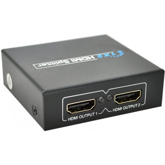 Active HDMI splitter Voltronic 1 to 2 ports, 1080p, DC5V/1A Q50 (2000000033990)