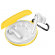 Чохол-накладка DK Silicone Candy Friendly із карабіном для Oppo Enco W31 (yellow) Чохол-накладка DK Silicone Candy Friendly із карабіном для Oppo Enco W31 (yellow)