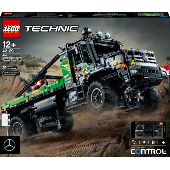 LEGO Technic all-wheel drive off-road truck Mercedes-Benz Zetros 2110 pieces (42129) LEGO Technic all-wheel drive off-road truck Mercedes-Benz Zetros 2110 pieces (42129)