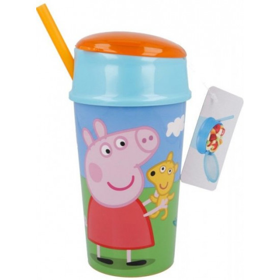 Склянка Stor Peppa Pig, Snack Tumbler 400 ml