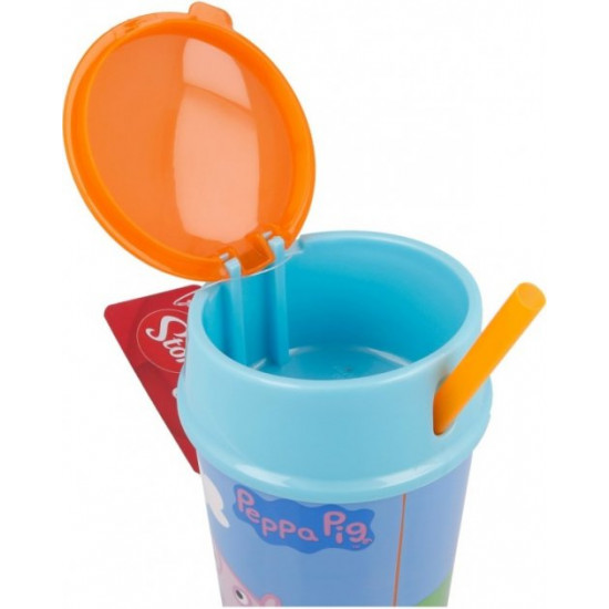 Склянка Stor Peppa Pig, Snack Tumbler 400 ml