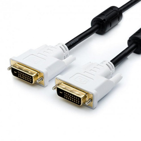 Кабель ATcom (9148) DVI-DVI 24/24 3м Кабель ATcom (9148) DVI-DVI 24/24 3м