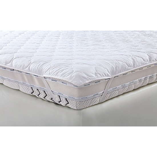 Mattress cover with corner clamps Matroluxe Calico White 180x200 (0000051620) Mattress cover with corner clamps Matroluxe Calico White 180x200 (0000051620)