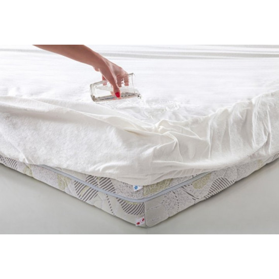 Stretch mattress cover Matroluxe Moisture-resistant 120x190 (0001636761) Stretch mattress cover Matroluxe Moisture-resistant 120x190 (0001636761)