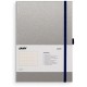 Notebook Lamy A5 192 pages lined Chrome and Blue (4014519721048) Notebook Lamy A5 192 pages lined Chrome and Blue (4014519721048)