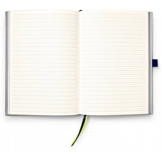 Notebook Lamy A5 192 pages lined Chrome and Blue (4014519721048) Notebook Lamy A5 192 pages lined Chrome and Blue (4014519721048)