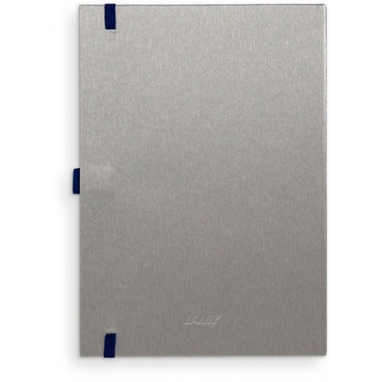 Notebook Lamy A5 192 pages lined Chrome and Blue (4014519721048) Notebook Lamy A5 192 pages lined Chrome and Blue (4014519721048)