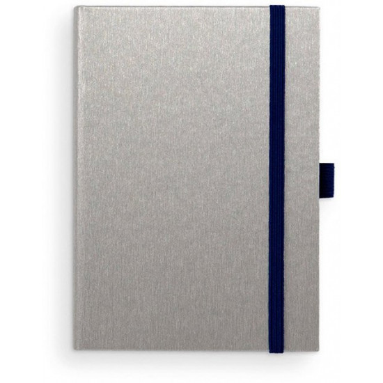 Notebook Lamy A6 192 pages lined Chrome and Blue (4014519721079)