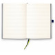 Notebook Lamy A6 192 pages lined Chrome and Blue (4014519721079)