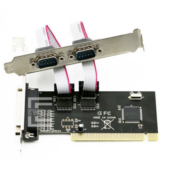 Контролер Ewell PCI to 2xCOM (RS232)/LPT, WCH CH353L (EW289) Контролер Ewell PCI to 2xCOM (RS232)/LPT, WCH CH353L (EW289)
