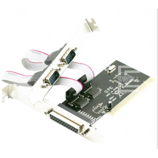 Контролер Ewell PCI to 2xCOM (RS232)/LPT, WCH CH353L (EW289) Контролер Ewell PCI to 2xCOM (RS232)/LPT, WCH CH353L (EW289)