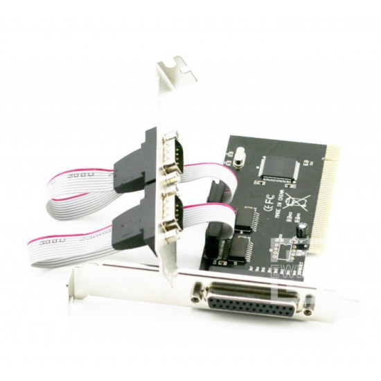 Контролер Ewell PCI to 2xCOM (RS232)/LPT, WCH CH353L (EW289) Контролер Ewell PCI to 2xCOM (RS232)/LPT, WCH CH353L (EW289)