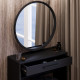 Dressing table Fenster Askold Black Dressing table Fenster Askold Black