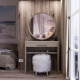 Dressing table Fenster Askold Cappuccino Dressing table Fenster Askold Cappuccino