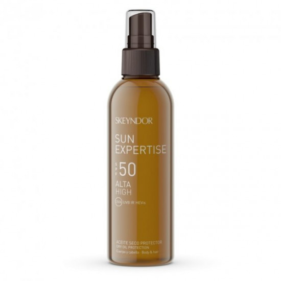 Солнцезащитное сухое масло для тела и волос SPF50 Skeyndor Sun Expertise 150мл Солнцезащитное сухое масло для тела и волос SPF50 Skeyndor Sun Expertise 150мл