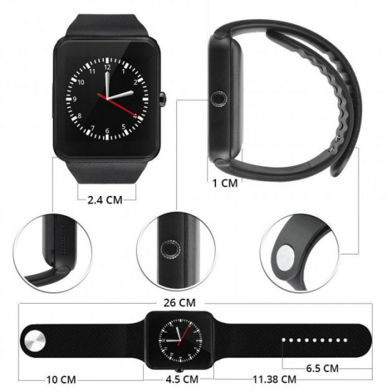 Розумні годинники Smart Watch GT08 Black