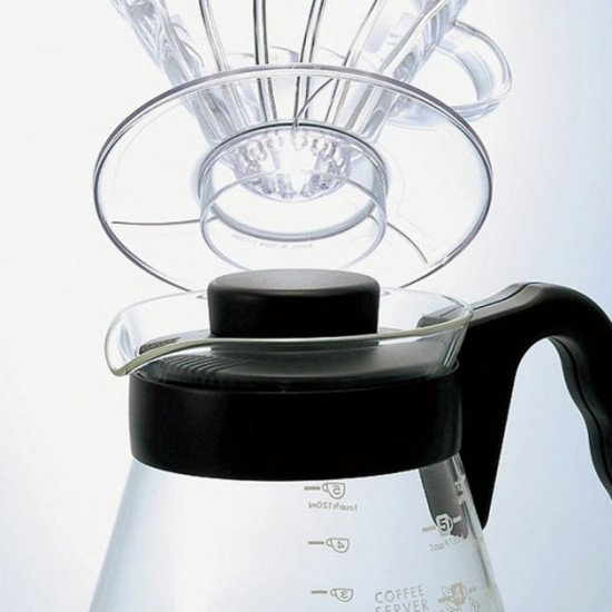 Branded brewer Hario VCS-02B for coffee and tea, 700 ml Branded brewer Hario VCS-02B for coffee and tea, 700 ml